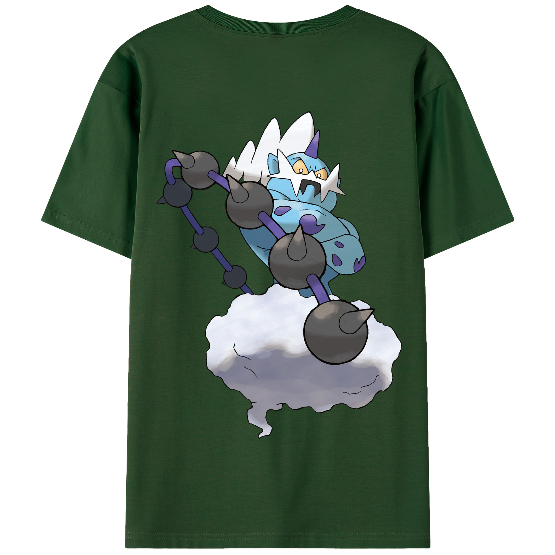 （画像用） ポケットモンスター Pokémon 綿100％半袖Tシャツ（背面プリント）